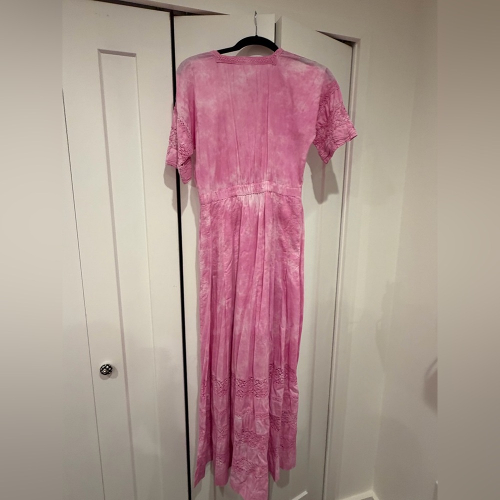 Lovers + Friends Pink Midi Dress